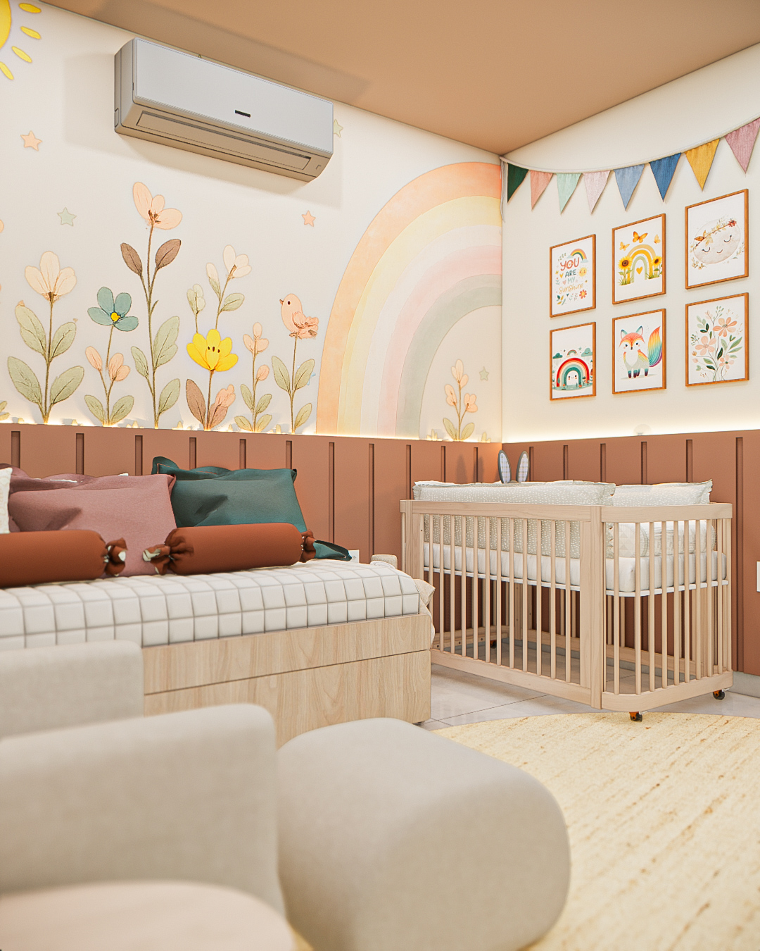 Projeto de quarto de bebê